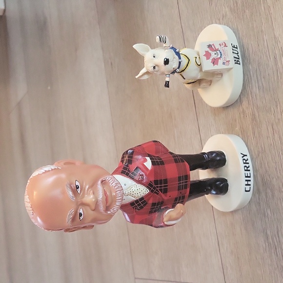 Don Cherry l bobbing head figure w dog Blue - Picture 2 of 5